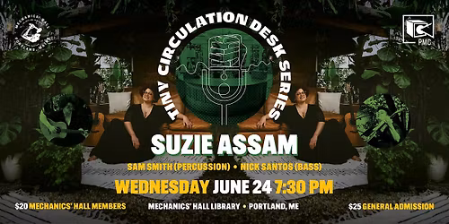 Suzie Assam - Tiny Circulation Desk Concert