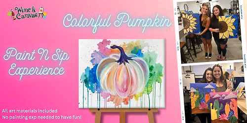 Colorful Pumpkin-11x14-Broad Leaf Brewery-Paint and Sip