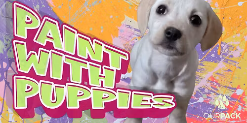 Paint with Puppies- April