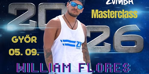 Zumba\u00ae Masterclass & Reggaeton Workshop William Flores-szel