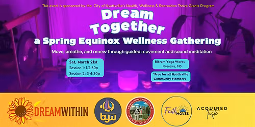Dream Together: A Spring Equinox Wellness Gathering