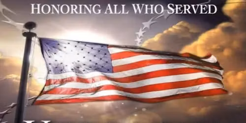 Veterans Day "special Sunday service"