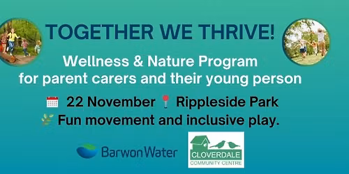 Together We Thrive - Session Three "Play"