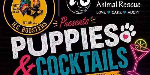 Puppies and Cocktails