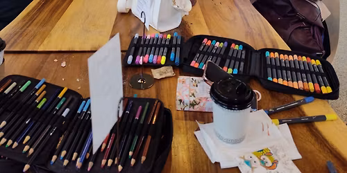 Wine\/Coffee\/Soda Peaceful Adult Coloring