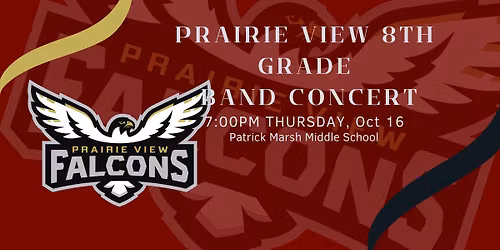 Prairie View 8th Grade Band Concert