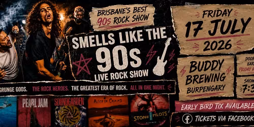 90s Rockshow at Garden Amphitheatre