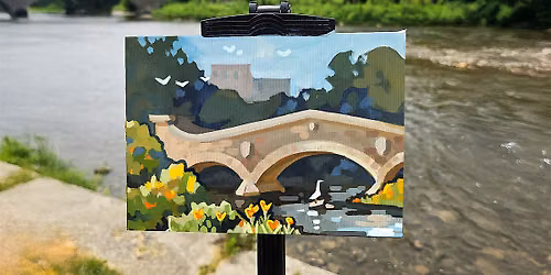 Paint & Pedal: Bike Tour and Outdoor Painting