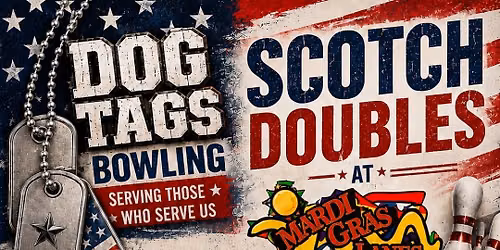 DOG TAGS BOWLING SCOTCH DOUBLES TOURNAMENT