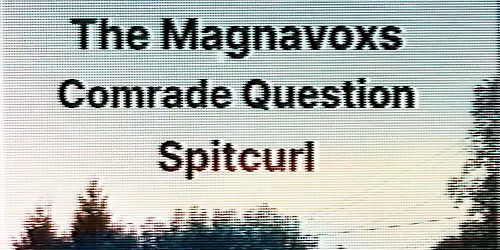 Magnavoxs (Mansfield), Comrade Question, Spitcurl, DJ VG+ @ Cafe Bourbon St