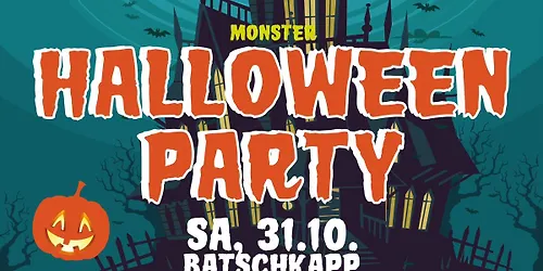 Die Monster Halloween Party Sa 31.10.2026