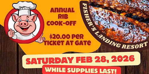 Annual Fisher\u2019s Landing Resort Rib Cookoff