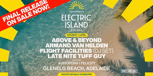Electric Island Adelaide