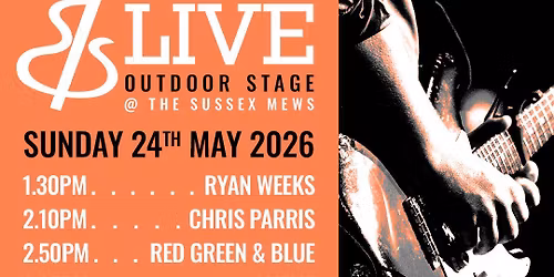 UNFEST LOCAL & LIVE OUTDOOR STAGE - SUNDAY 24TH MAY