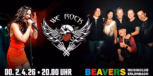 WE ROCK | Die Classic Rock Tribute Show | Live im BEAVERS Musikclub | Erlenbach am Main