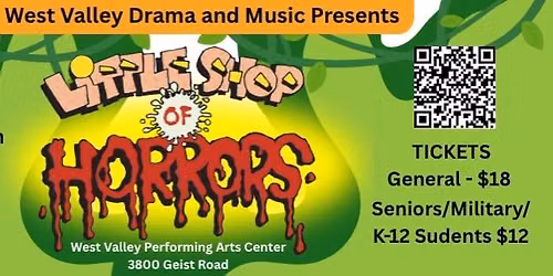 WVHS Presents: Little Shop of Horrors