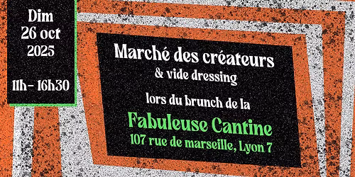 March\u00e9 de cr\u00e9ateurs & vide dressing - Sp\u00e9cial Halloween