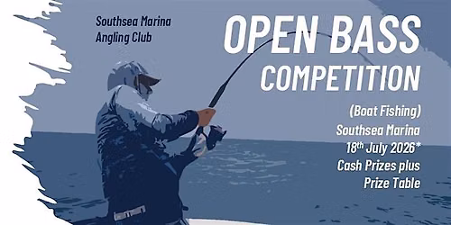 SMAC Boat Fishing Open Bass Competition 2026