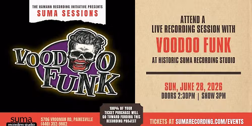 Suma Sessions: VooDoo FuNK (SOLD OUT)