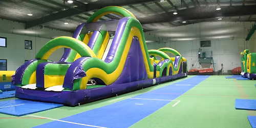 An ADF families event: DMFS National Families Week at Inflatable Land