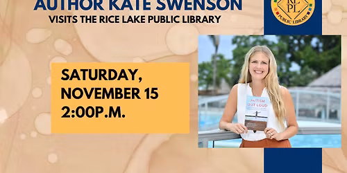 Author Visit with Kate Swenson