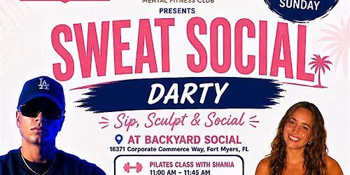 Sweat Social Darty at Backyard Social