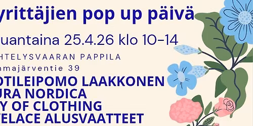 Naisyritt\u00e4jien pop up p\u00e4iv\u00e4 