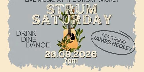 Strum Saturday - James Hedley