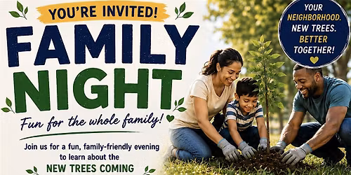 Tree Canopy Project \u2013 Family Night at Kay Gaither Community Center