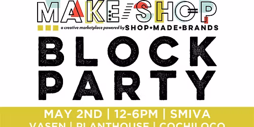 Stitch Worker at Shop Made RVA Block Party