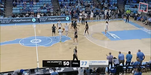 UNC Wilmington Seahawks at North Carolina Tar Heels Womens Basketball at Carmichael Arena