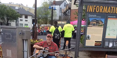 Traditional Blues\/Folk Music - Phoenixville PA First Friday ..Main and Bridge Sts. t
