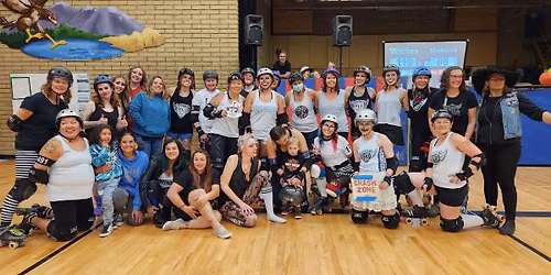 Roller Derby Bout: Mermaids versus Pirates