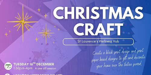 Creative Wellbeing: Christmas Crafts to Relax