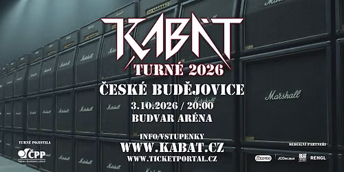 \u010cesk\u00e9 Bud\u011bjovice - Kab\u00e1t Turn\u00e9 2026