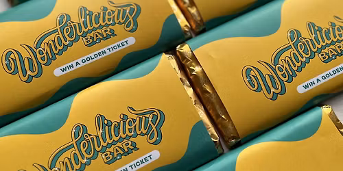 World book day Wonderlicious golden ticket bars
