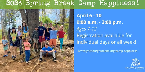 Spring Break Camp Happiness!
