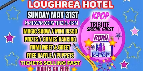Party Time Kids Show - GALWAY LOUGHREA 1PM SHOW