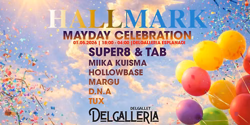 HALLMARK - MAYDAY CELEBRATION — Unionikatu 28 B , 00100 Helsinki, Finland