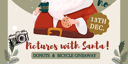 Donuts with Santa & Bicycle Giveaway