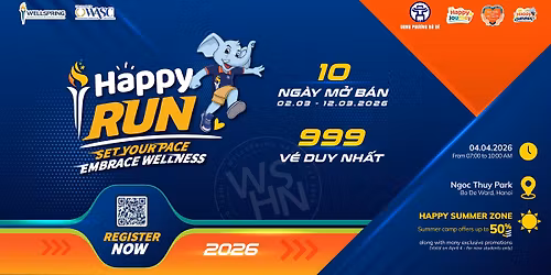 Happy Run 2026: Set Your Pace, Embrace Wellness