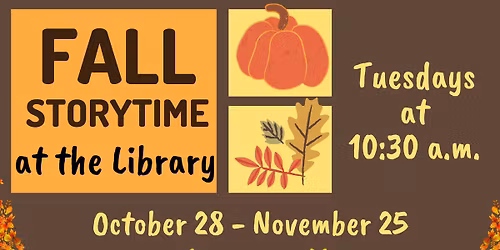 Fall Storytime at the Library