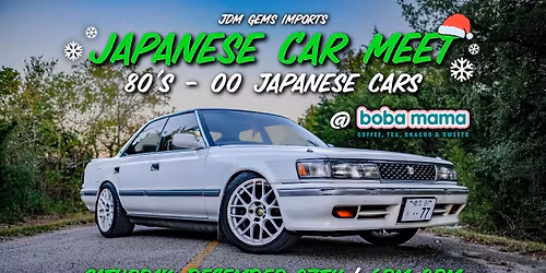 Classic Japanese Car Meet @ Boba Mama