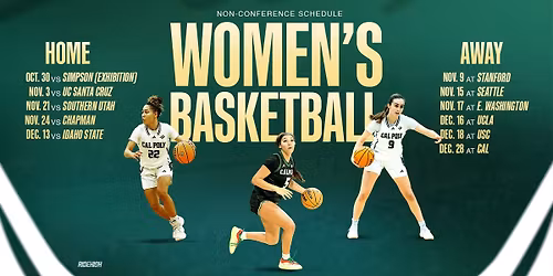 Chapman Panthers at Cal Poly Mustangs Womens Basketball