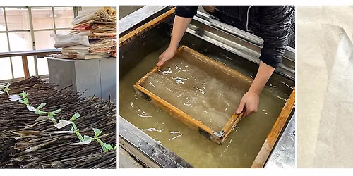 Japanese Washi Paper Making, Kamisuki (\u7d19\u6f09\u304d) Workshop, with Tsuguo Yanai!