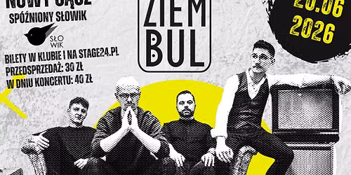 ZIEMBUL | Koncert w Nowym S\u0105czu 20.06.2026