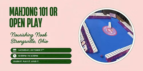 Mahjong 101 or Open Play