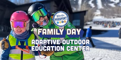 Inclusive WinterKids Family Day for All Abilities @ Adaptive Outdoor Education Center