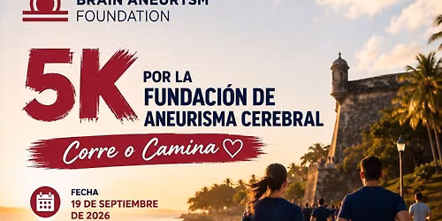 5K por la Fundaci\u00f3n de Aneurisma Cerebral | Puerto Rico | Corre o Camina