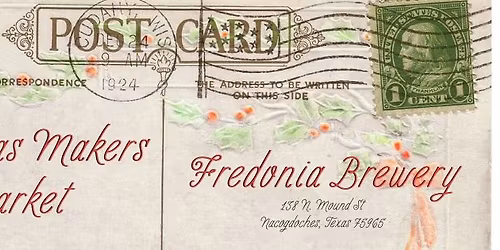 Christmas Makers Market at Fredonia Brewery 